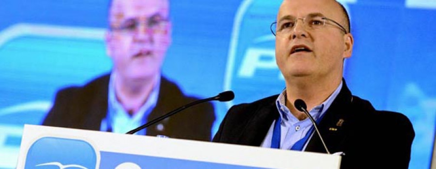 Baltar Blanco rechaza la corrupción tras salir reelegido como presidente del PP