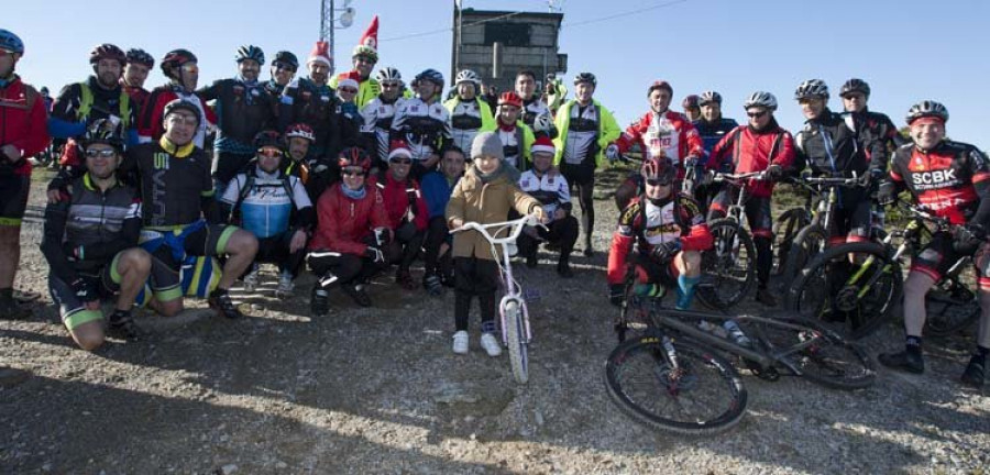 El Belén al que los ciclistas sitúan cerca de cielo