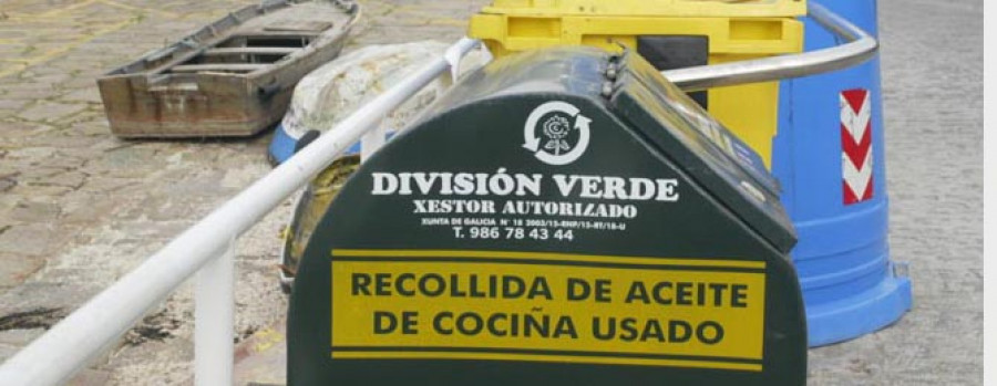 Vilagarcía recicló más de 9.000 litros de aceite doméstico durante 2013