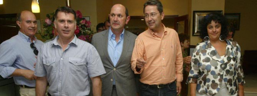 SANXENXO-Louzán confirma el avance de la segunda fase del pabellón de Monte da Vila