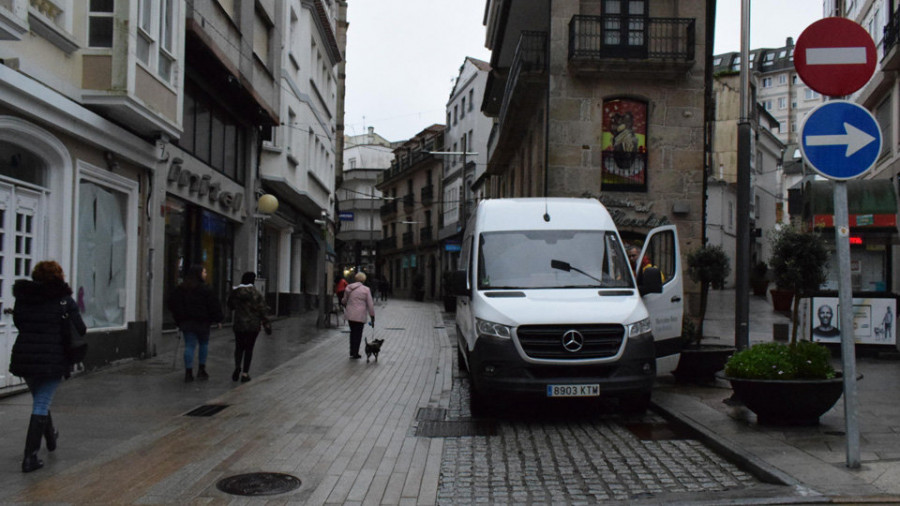 Diferencias insalvables entre el Concello y comerciantes sobre la peatonal impiden un acuerdo