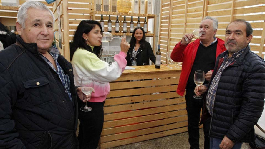 Meis estrena con éxito de público su primera fiesta de exaltación vinícola