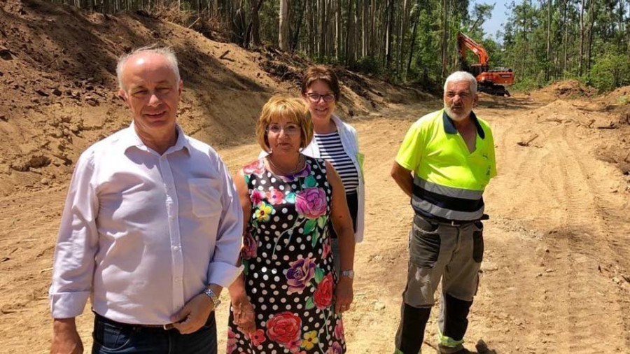 Inician las obras de la variante que unirá Baión con Pontearnelas en seis minutos