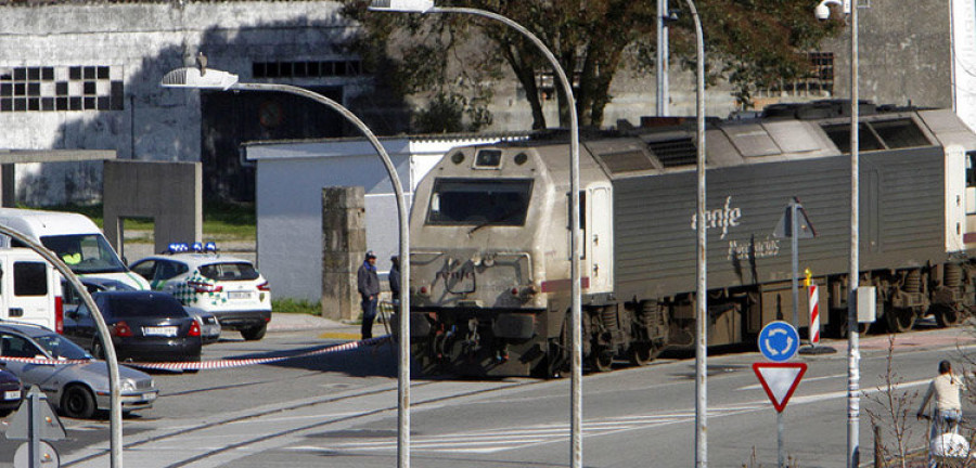 El tren de prueba tardó 10 minutos en cubrir la línea ferroviaria entre O Ramal y Ferrazo