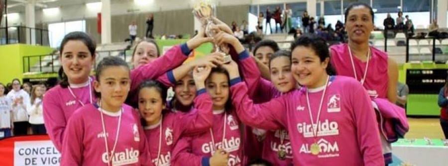 El Giraldo CB 03 Femenino se  lleva el Torneo Cidade de Vigo