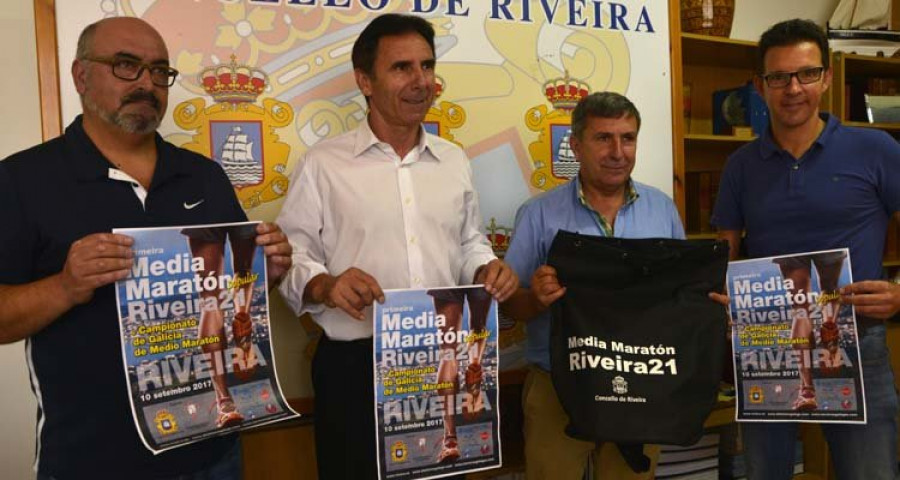Ribeira, sede do Campionato Galego de Media Maratón