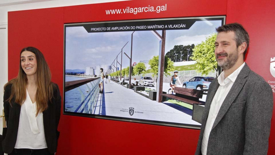 La reforma del paseo a Vilaxoán se lleva buena parte del superávit del Concello