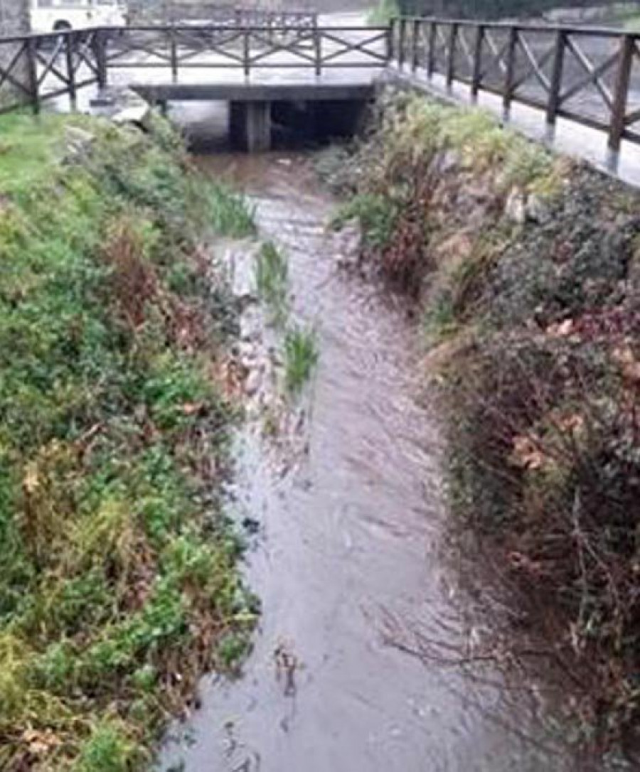 SANXENXO-Augas de Galicia Sacondiciona los ríos Baltar y Mouros para prevenir inundaciones