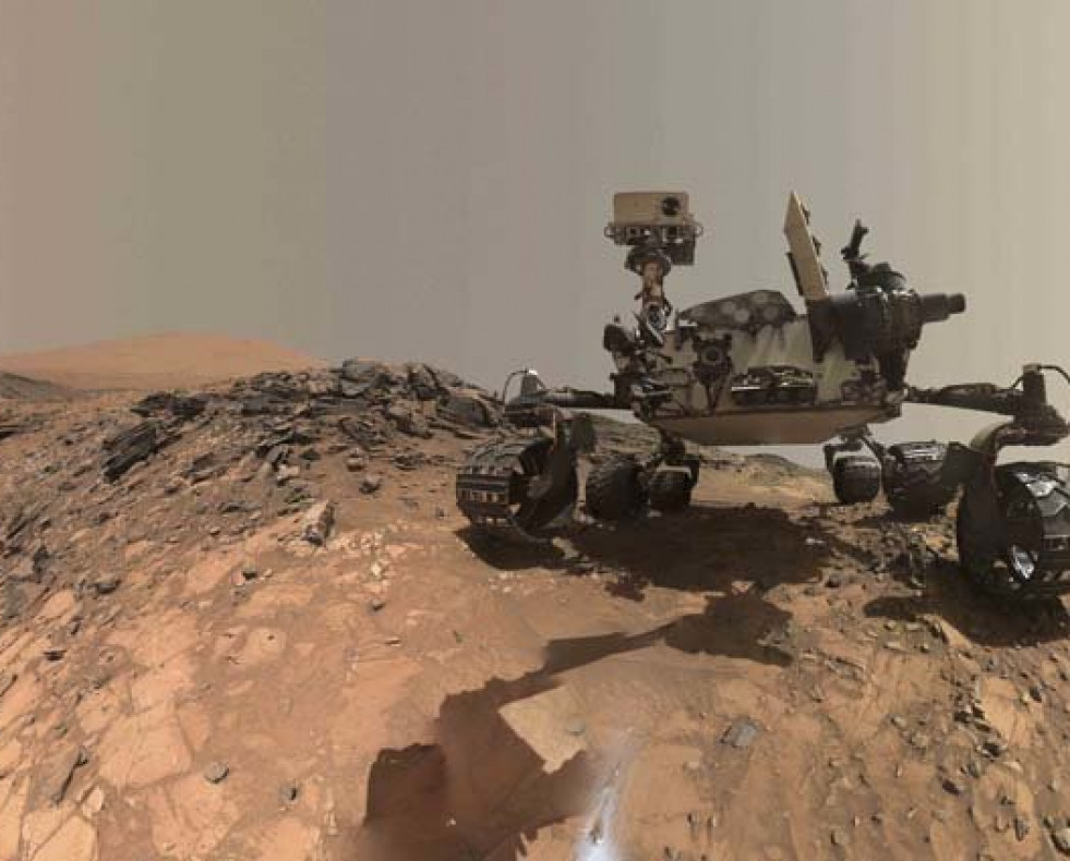 “Curiosity” descubre en Marte chimeneas como las de Almería