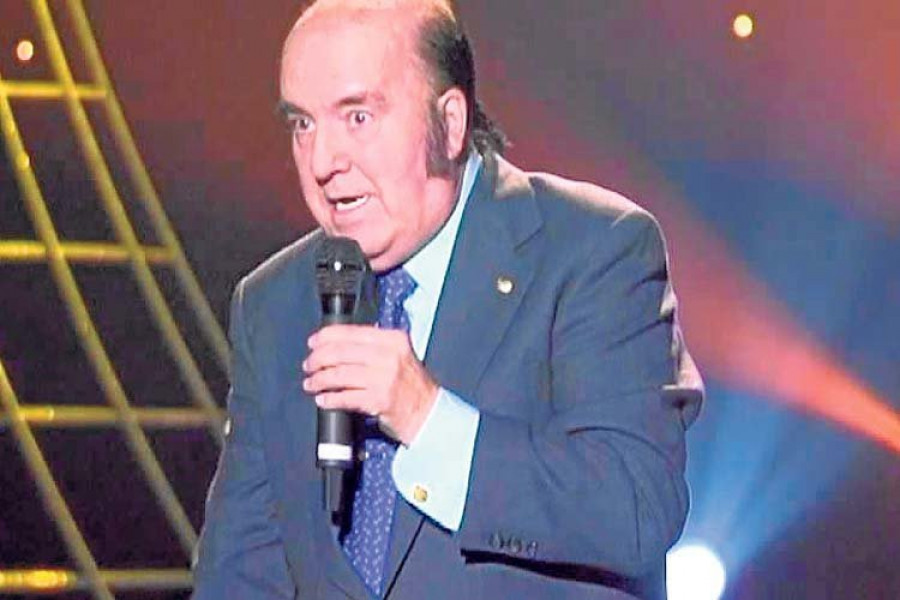 Chiquito de la Calzada se recupera en el hospital de una caída