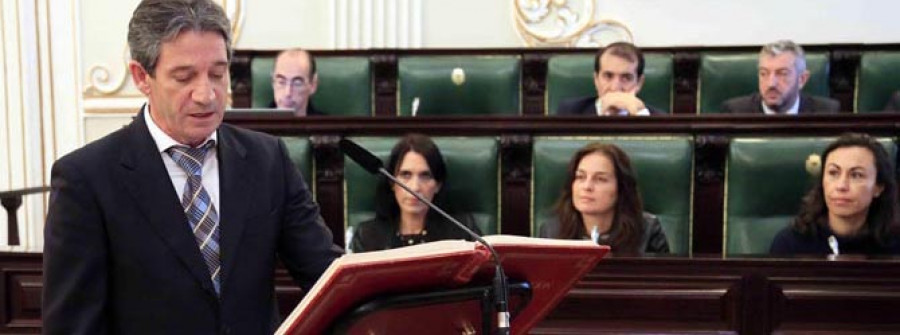 Pérez Estévez toma posesión  de su acta de diputado provincial por la comarca