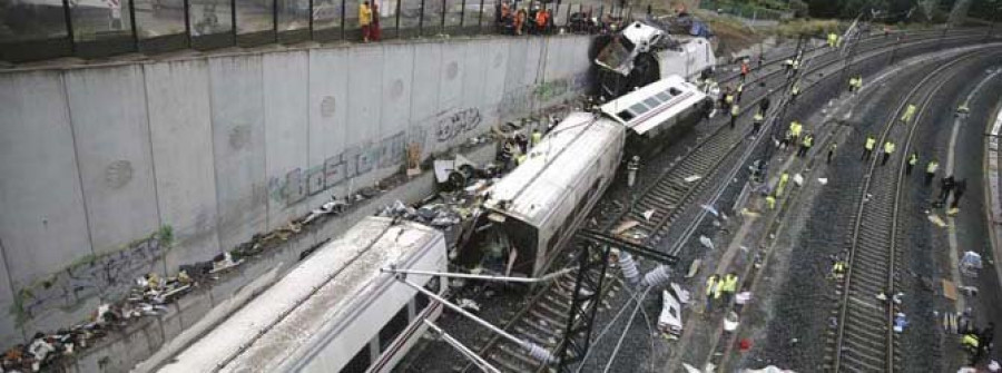 El Alvia accidentado en Santiago pesaba 32 toneladas más de lo permitido