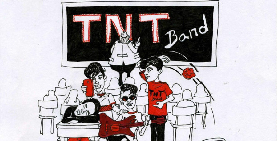 Los vilagarcianos TNT Band sacan al mercado musical su primer disco: “Parte colectivo”