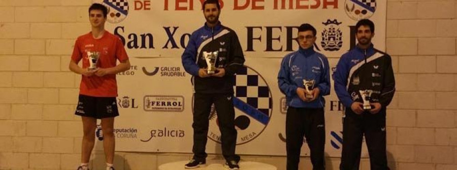 El Cambados TM consigue cuatro medallas en el Autonómico Sénior