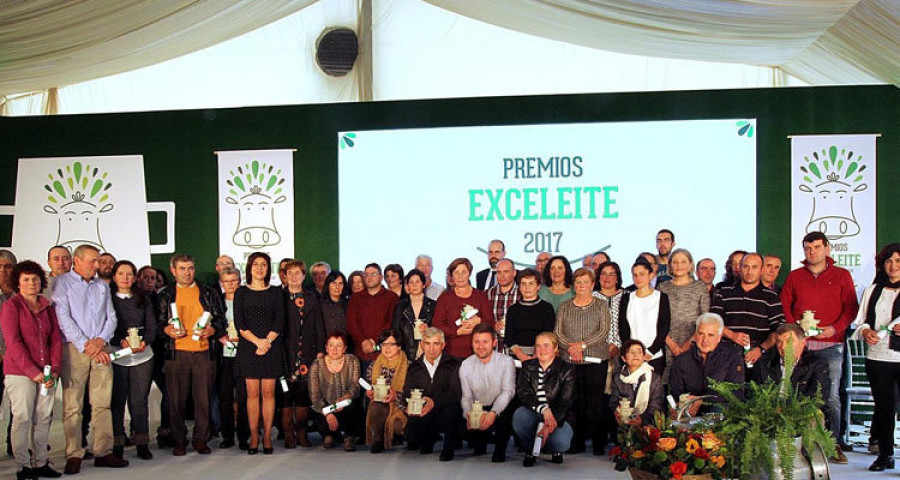 Os galardóns Exceleite premian as vinte mellores explotacións galegas no ámbito  hixiénico-sanitario