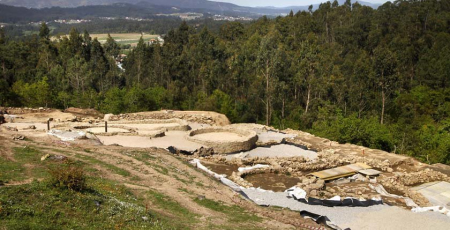 La Diputación autoriza una suma de 180.600 euros para el yacimiento de Monte do Castro