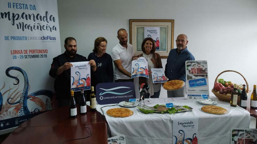 Portonovo acoge la Festa da Empanada Mariñeira con 15 propuestas diferentes