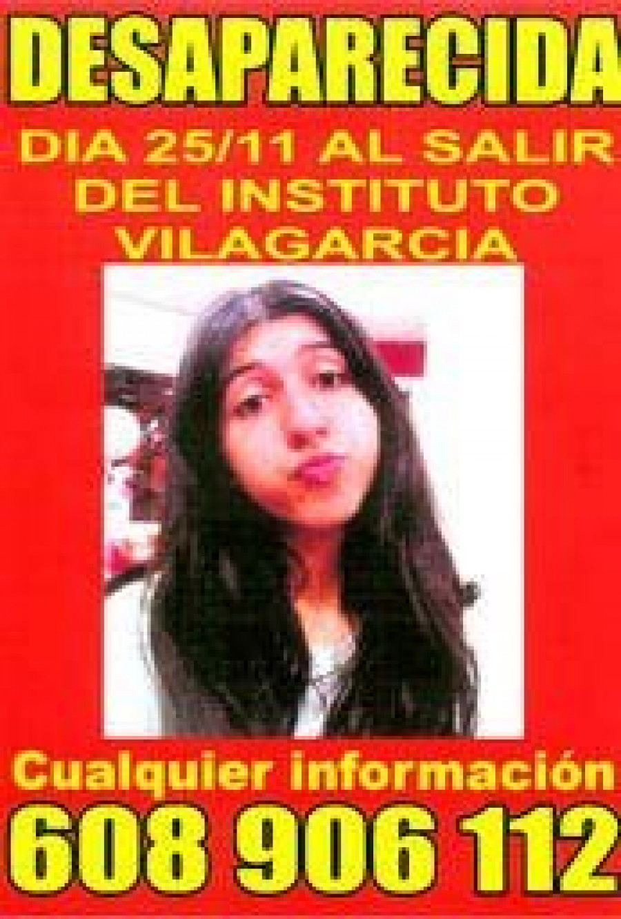 Buscan a una menor desaparecida en Vilagarcía