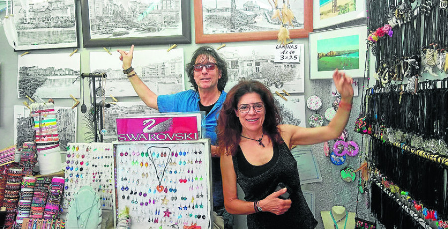 Reportaje | Portonovo, el oasis inspirador de dos artistas catalanes