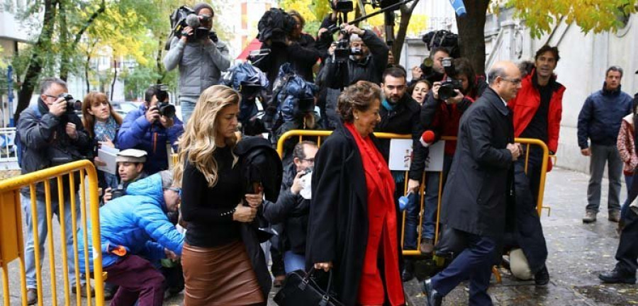 Barberá niega en el Supremo que hubiese financiación ilegal y una caja B en Valencia