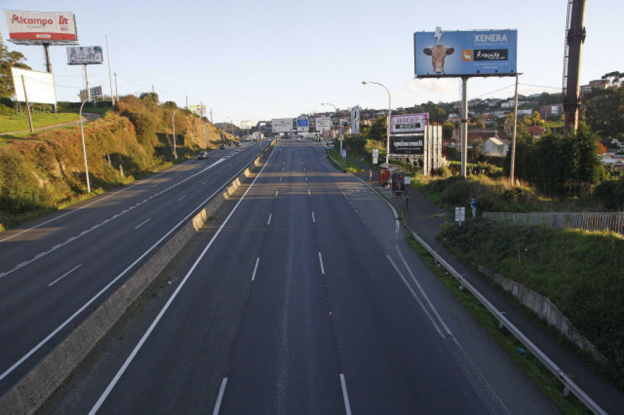 La reducción del tráfico por las restricciones mejoró la calidad del aire en Galicia en 2020