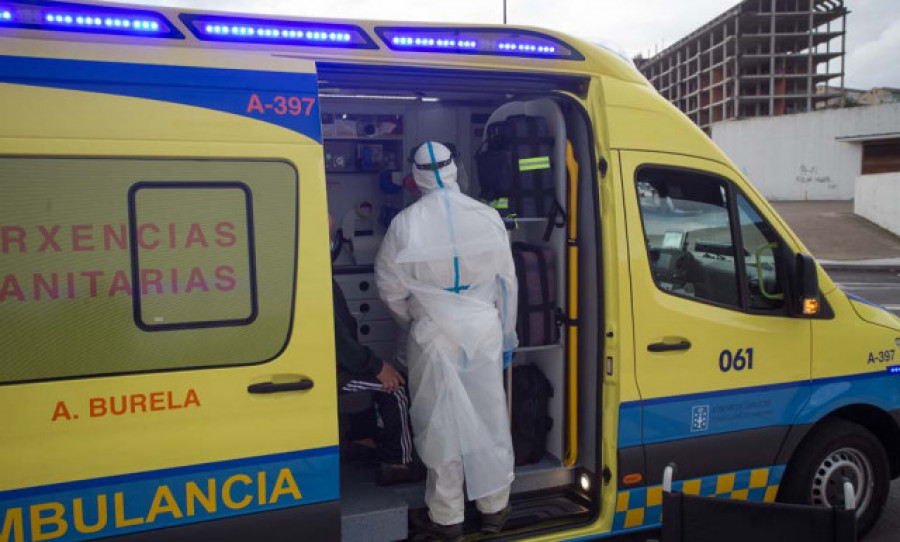 Mueren dos personas mayores tras caerse por las escaleras en Santiago