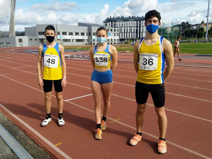 El Atletismo Barbanza logra dos victorias en Pontevedra