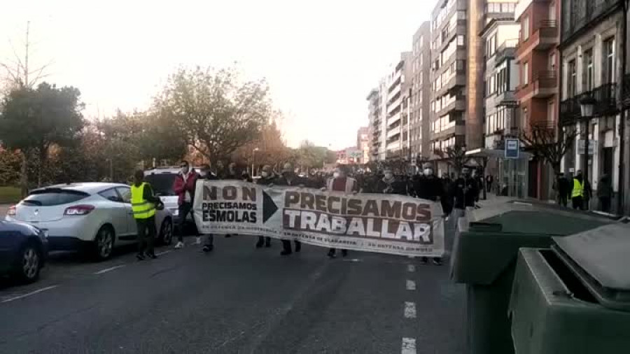 La hostelería de Arousa sale hoy a la calle para exigir un plan de rescate del sector