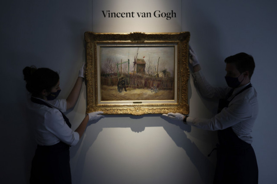 Sale a subasta un cuadro de Van Gogh que lleva un siglo sin verse en público