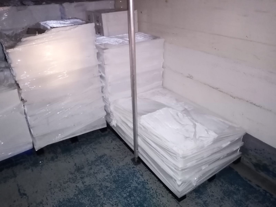 Incautados 784 kilos de lirio carentes de documentación que garantizase su trazabilidad en Ribeira