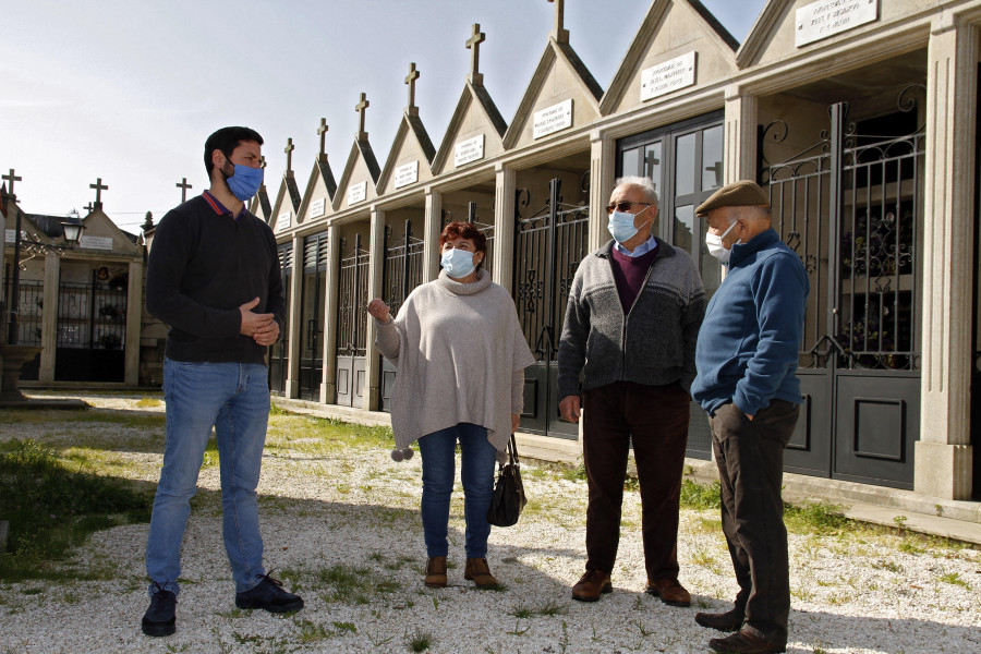 Cambados subvenciona el grueso de una mejora del cementerio nuevo de Vilariño