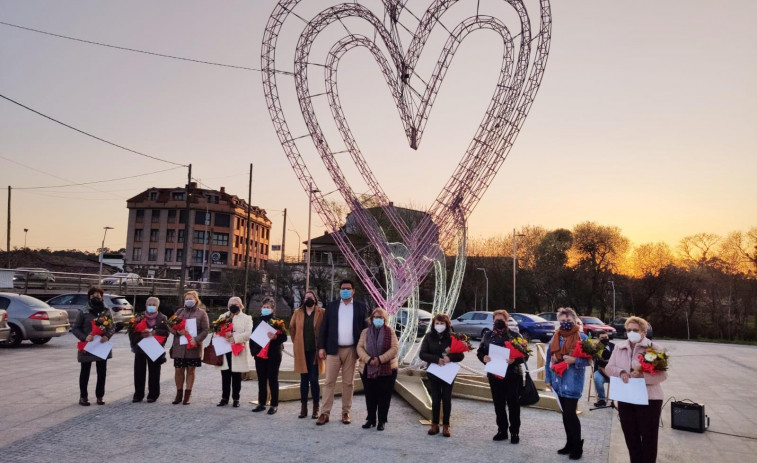 O Salnés celebra un 8M marcado por las restricciones y la defensa del derecho a la reivindicación
