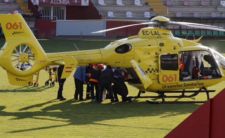Un herido grave por una explosión de gas en una vivienda en Vilagarcía (Álbum de fotos))