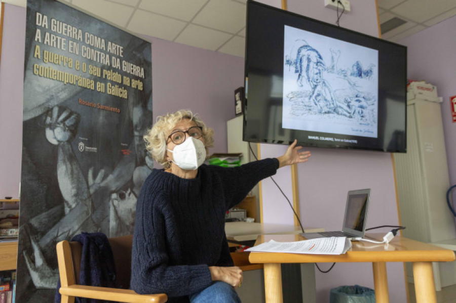 Rosario Sarmiento: “A arte debe ser comprometida; debe ser moito máis que plasticidade pura e dura”