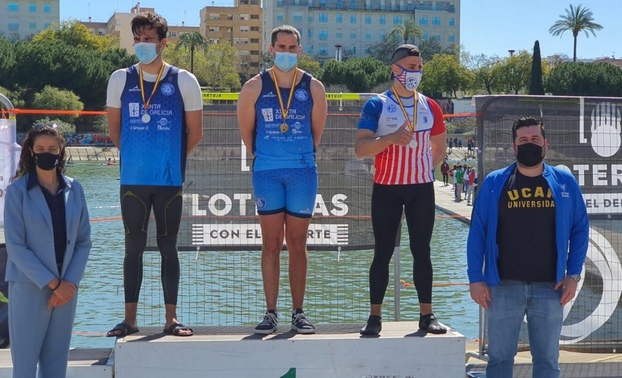 Diego Romero y Manuel Fontán, campeones de España de canoa