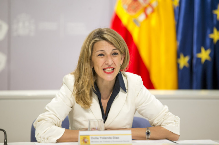 Yolanda Díaz, la ministra más pobre del Gobierno