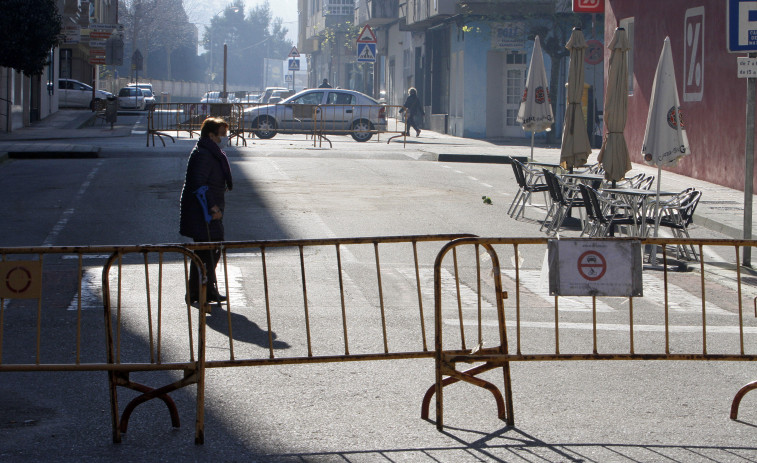 Una glorieta de siete metros completará la reordenación vial del barrio de O Piñeiriño