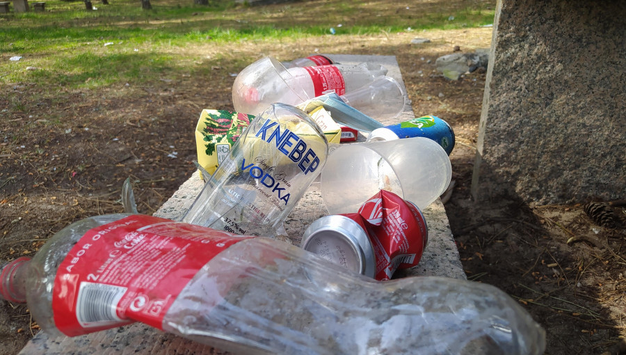 Preocupación por los botellones con participación de menores en Ribeira