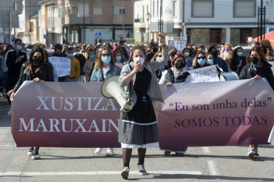 Cientos de personas protestan para reclamar justicia para las mujeres de A Maruxaina