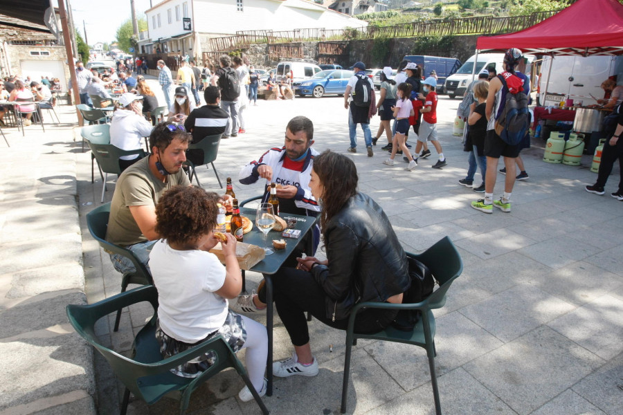 La anulación de As Cabezas por la Covid no impide la llegada de romeros