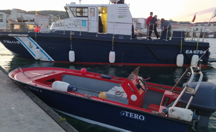 Incautada una planeadora por falsedad documental que se dio a la fuga tras ser sorprendida faenando en la isla de Sagres