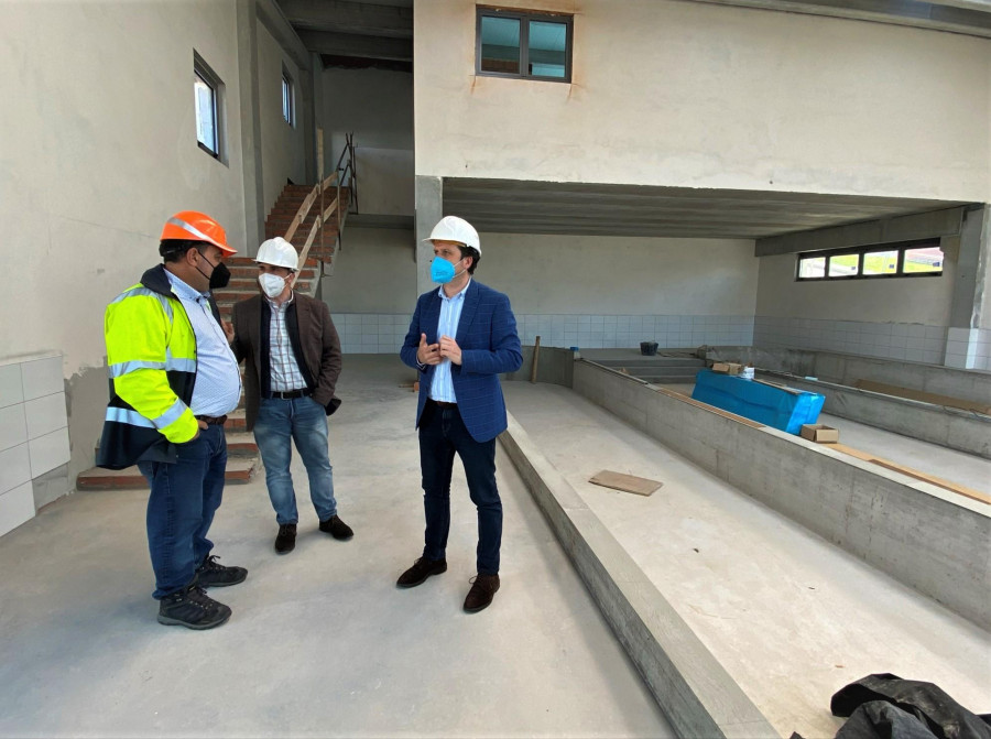 El Concello asegura que las obras del Club de Remo Cabo de Cruz van a buen ritmo y concluirán en 4 meses