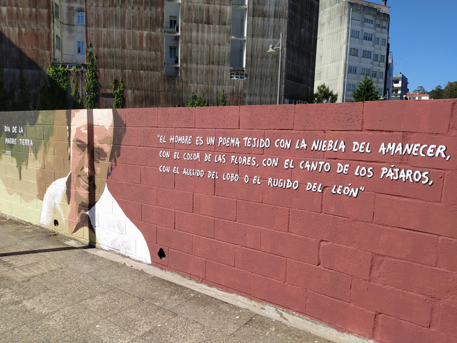 Ribeira homenajeará a Félix Rodríguez de la Fuente con un mural en Praza de España en el Día da Terra