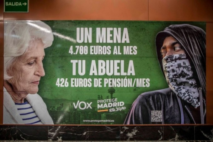 Unidas Podemos denunciará ante la Junta Electoral la propaganda "nazi" de Vox