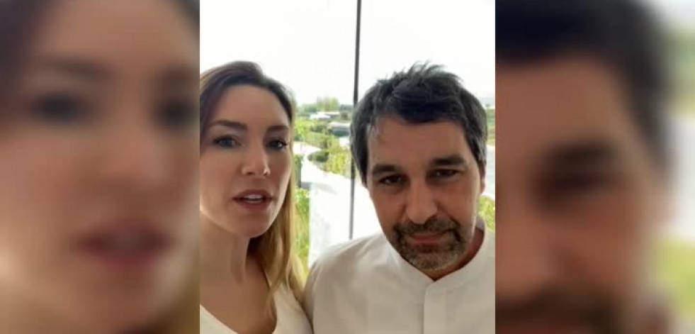 VÍDEO Parabéns polos 20 anos de Diario de Arousa de Amaranta e Javier Olleros dende Culler de Pau