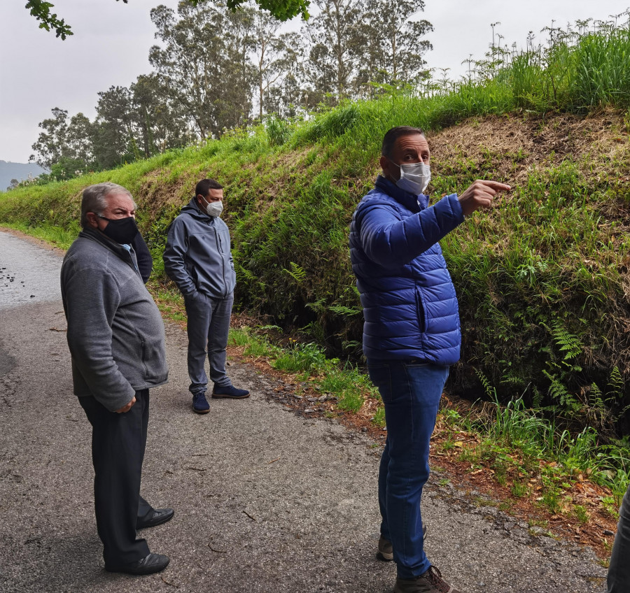 Cuntis inicia mañana la pavimentación el vial de San Miguel, en Couselo