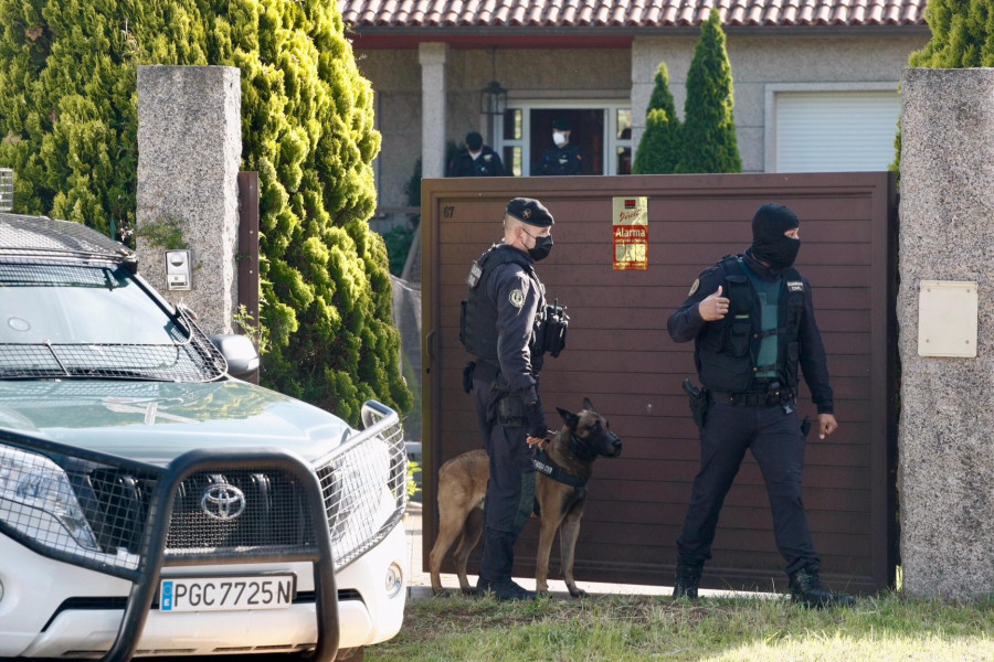 Los agentes hallaron un kilo de heroína en el registro de la casa del supuesto líder de la red