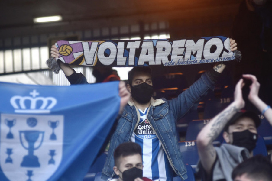 El Depor fue capaz de vencer su gafe