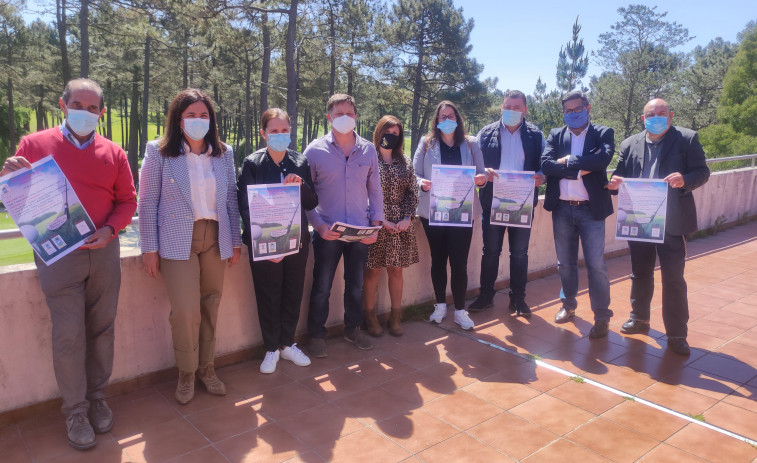 El campo de golf de Meis celebra un torneo solidario en beneficio de Esperanza Salnés