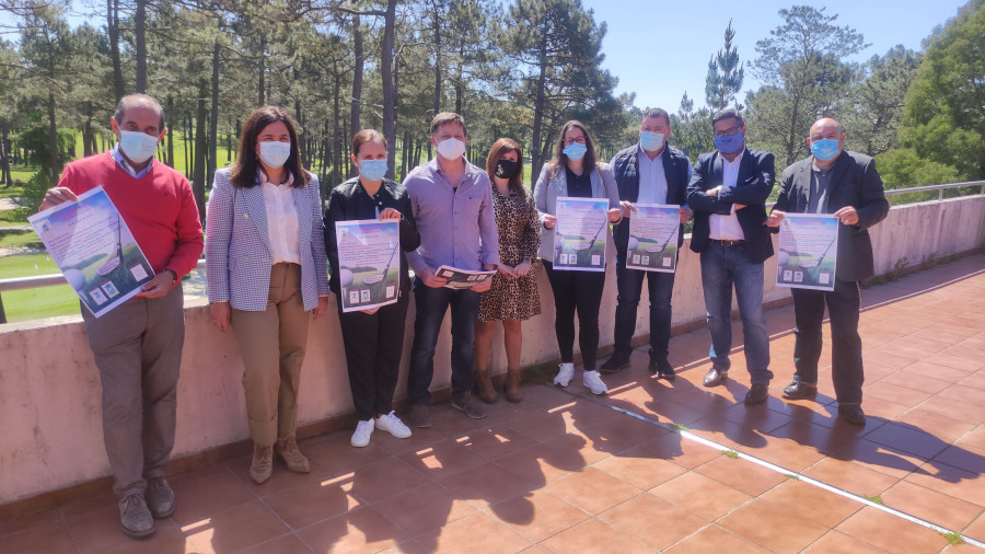 El campo de golf de Meis celebra un torneo solidario en beneficio de Esperanza Salnés